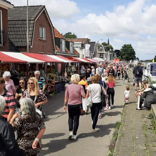 Braderie in Oude Wetering