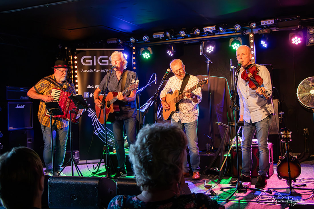 Band- Avond vol 60/70 Pop, Ierse Folk en Blue Grass