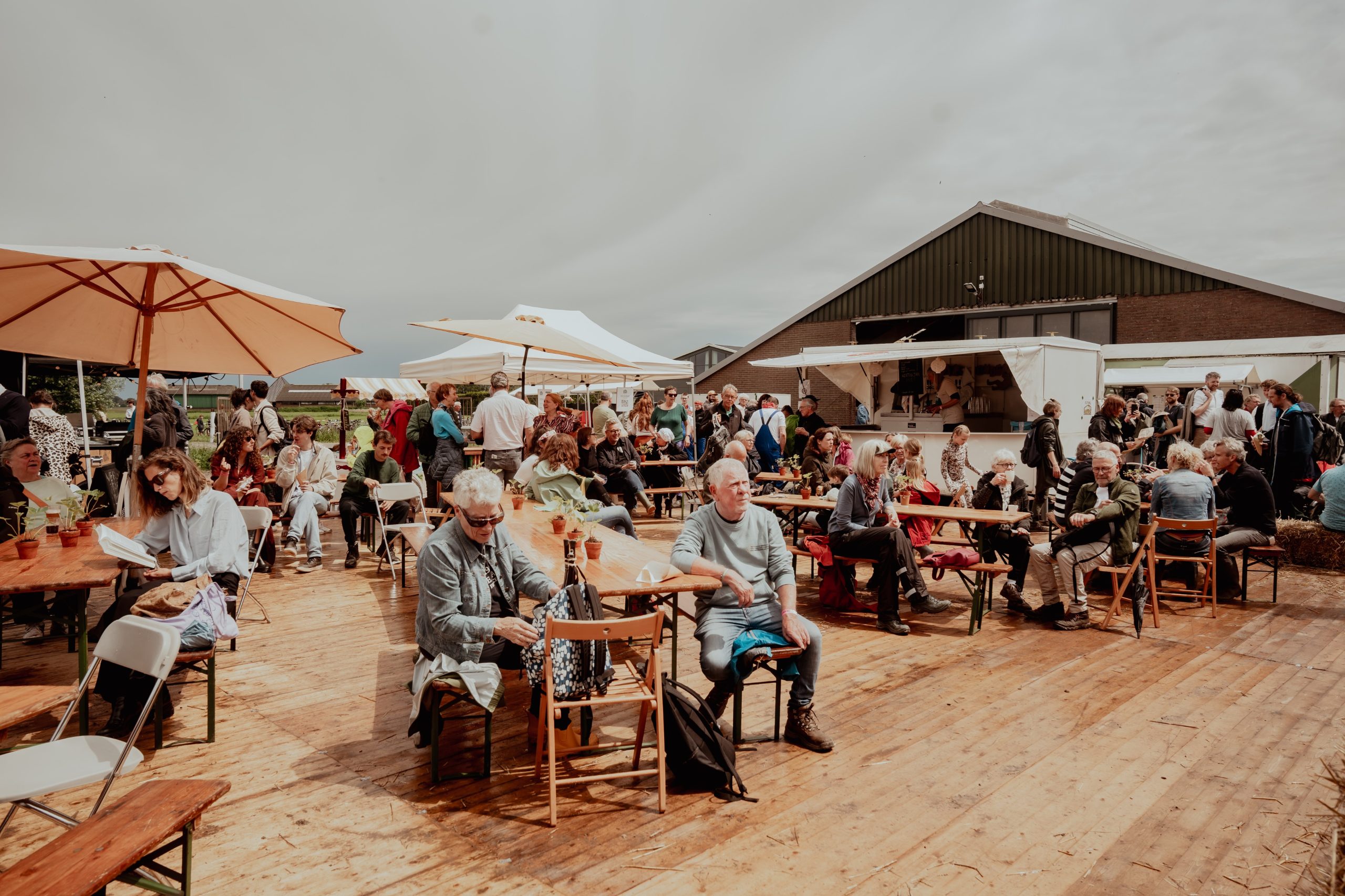 Onderuit in de polder