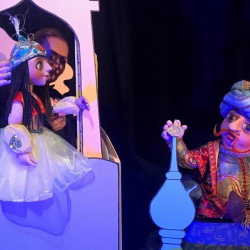 Kindertheater - Koekla poppentheater - Aladdin