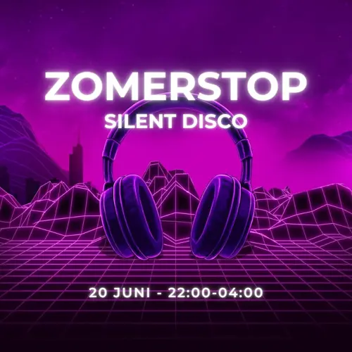 Zomerstop silent disco bij SplotsZ